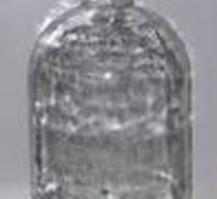 Бутыль из прозрачного стекла на 3 литра